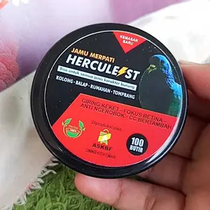 Jamu Merpati Hercules 100 Butir Meningkatkan Stamina & Nafas Kuat Giring Keras Stabil Tinggi Anti Ngrobocc Cc Bertambah