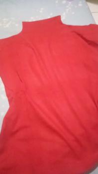 Product Review of Kaus Kerah Tinggi Berusuk Coklat Muda Retro Kaus Pendek Ketat Modis Gaya Korea Atasan Wanita Baru Baju Jersey from N**k S**h 0