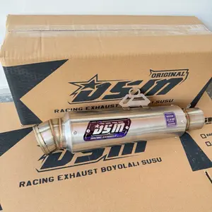 Knalpot Dsm kompetisi 25cm sarteng dan sarfull Motorcycle Racing