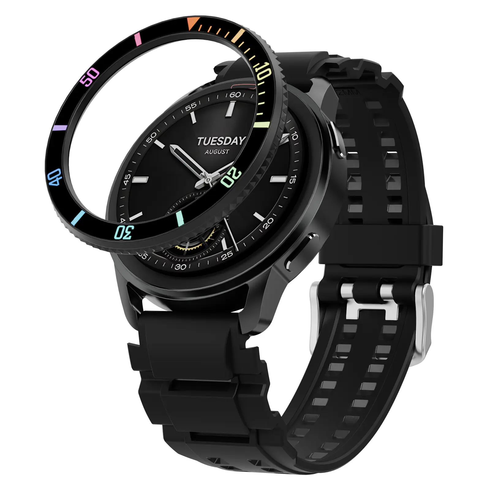 Vòng Viền Chống Trầy Xước, Dành Cho Đồng Hồ Xiaomi S3, Ốp Bảo Vệ, Ốp Lưng Sốc Kính Cường Lực, Trang Trí, Chống Sốc, PC Sợi Cứng, Siêu Nhẹ, Dễ Mài Mòn, Có Thể Hoán Đổi, Chống Sốc