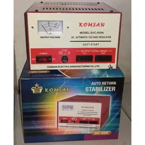 Stabilizer Stavolt Stabilizer Komsan Listrik SVC 500N 500VA / 500W Penstabil Arus Listrik