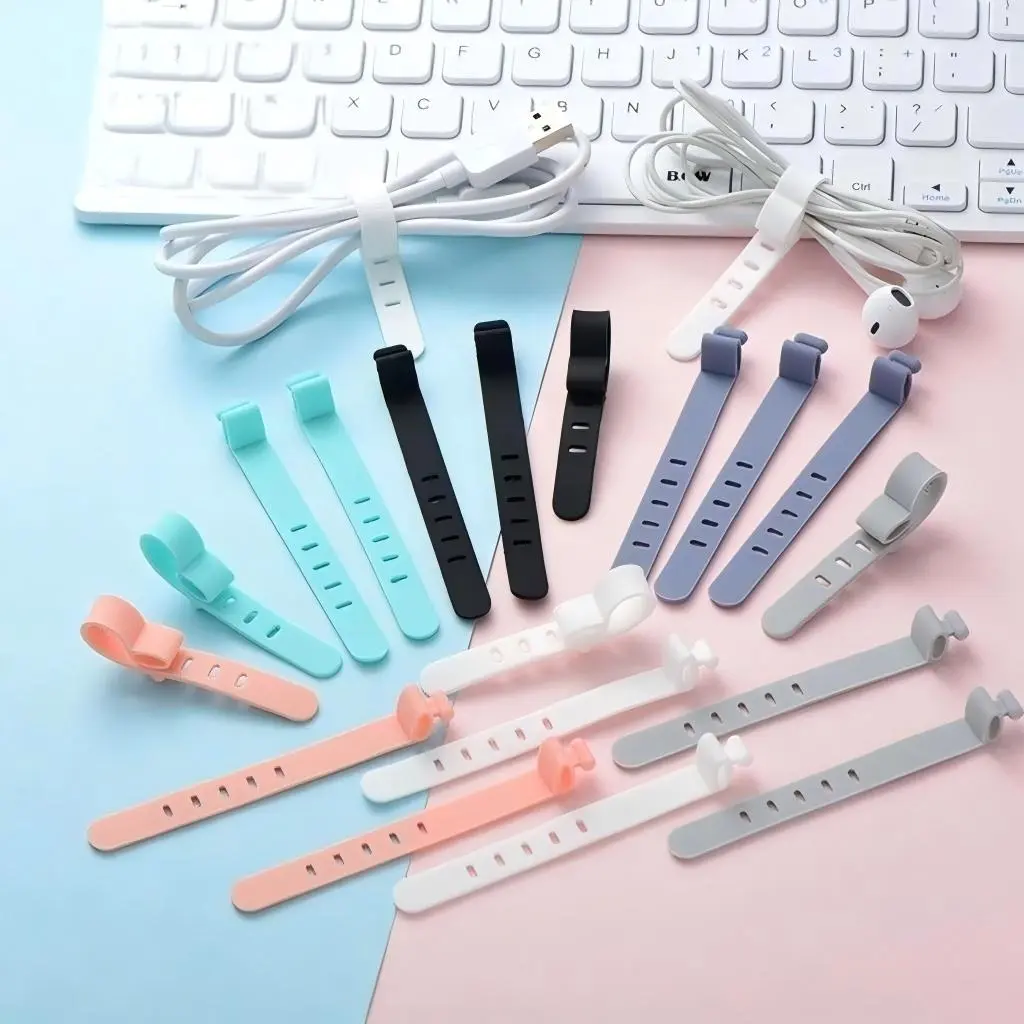 Garansi Kualitas Gratis 1 Tahun      A1  ortable cable cable storage Network Cable storage Headphone storage Silicone cable storage Strap
