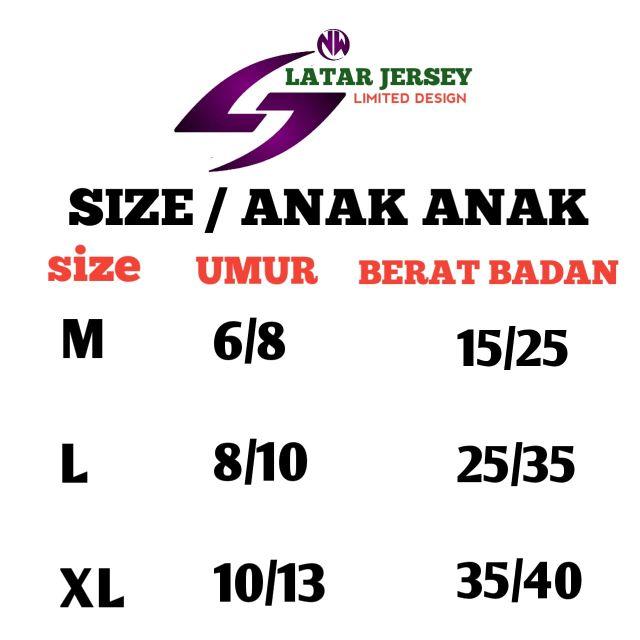 Product Introduction of Jersey Bola Anak Umur 5-13 Tahun Stelan Baju Futsal Volly Badminton Anak Terbaru 2025 Bahan Adem Berkualitas - Sport Outdoor 0