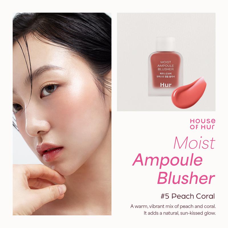 House of Hur Moist Ampoule Blusher Mini Size (10 ml) 7