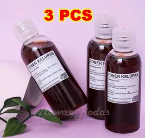 Toner Pengelupasan Wajah 60ml/Toner Kelupas 60 ml/Toner Jerawat/Toner Flek/Toner Pemutih Hitam Perawatan Mencerahkan