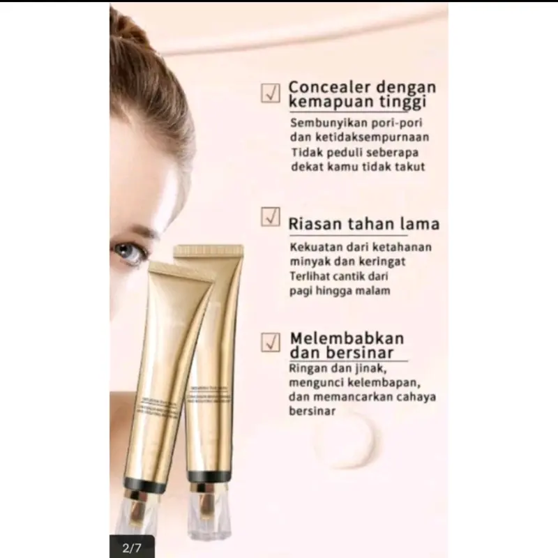 Onlyou Concealer Liquid Foundation - Ringan - Flawless 1