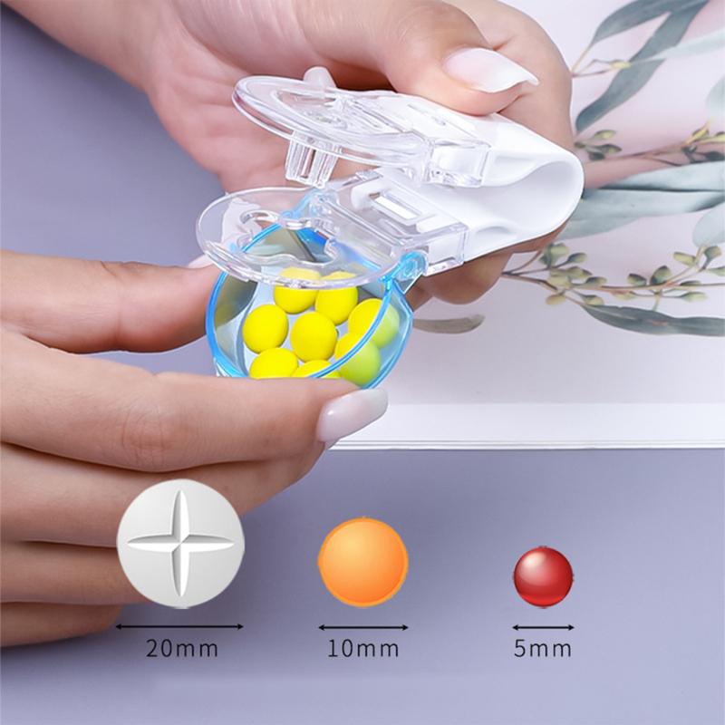 Product Introduction of Portable Pill Taker Anti Pollution Artifact Medication Dispenser Pill Taker Cup Organizer for Vitamins Fish Oil Pill Popper 17