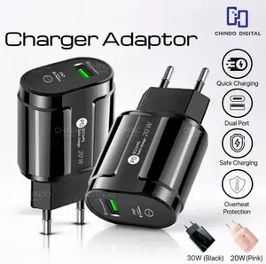 [CDOS] Adaptor Charger  USB Type C Kepala Charger 20W 30W Adaptor Pengisi Daya