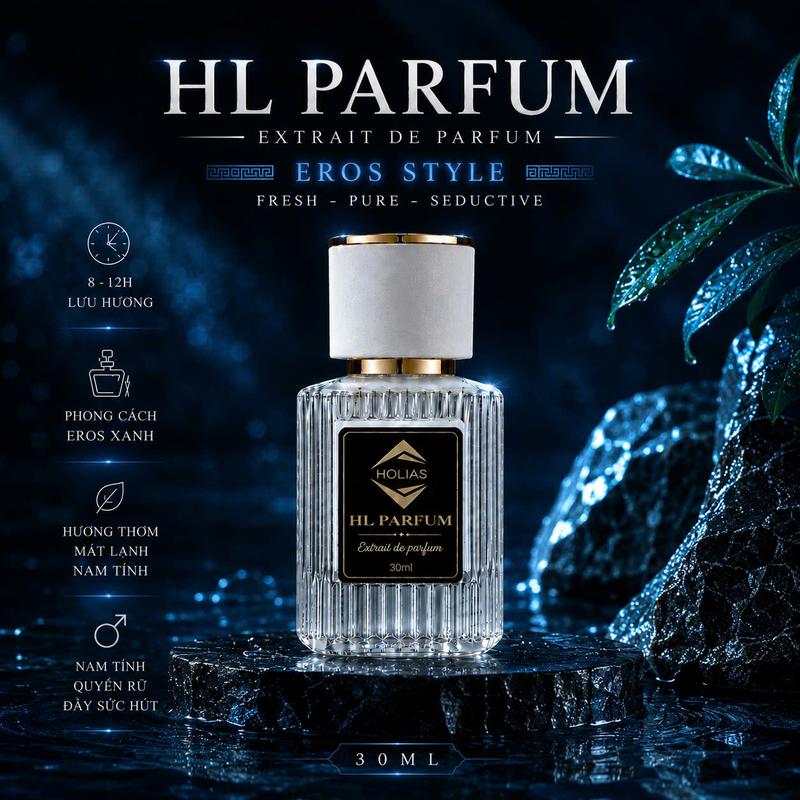 HOLIAS x VINHBANHBO -Nước Hoa Nam HOLIAS HL PARFUM Xịt Thơm