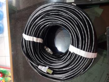 Product Review of Kabel LAN 50 Meter UTP STP CAT5E 50M 50 M 50Meter FTP Outdoor SPECTRA Internet UTP INDIHOME Router from s**t 0