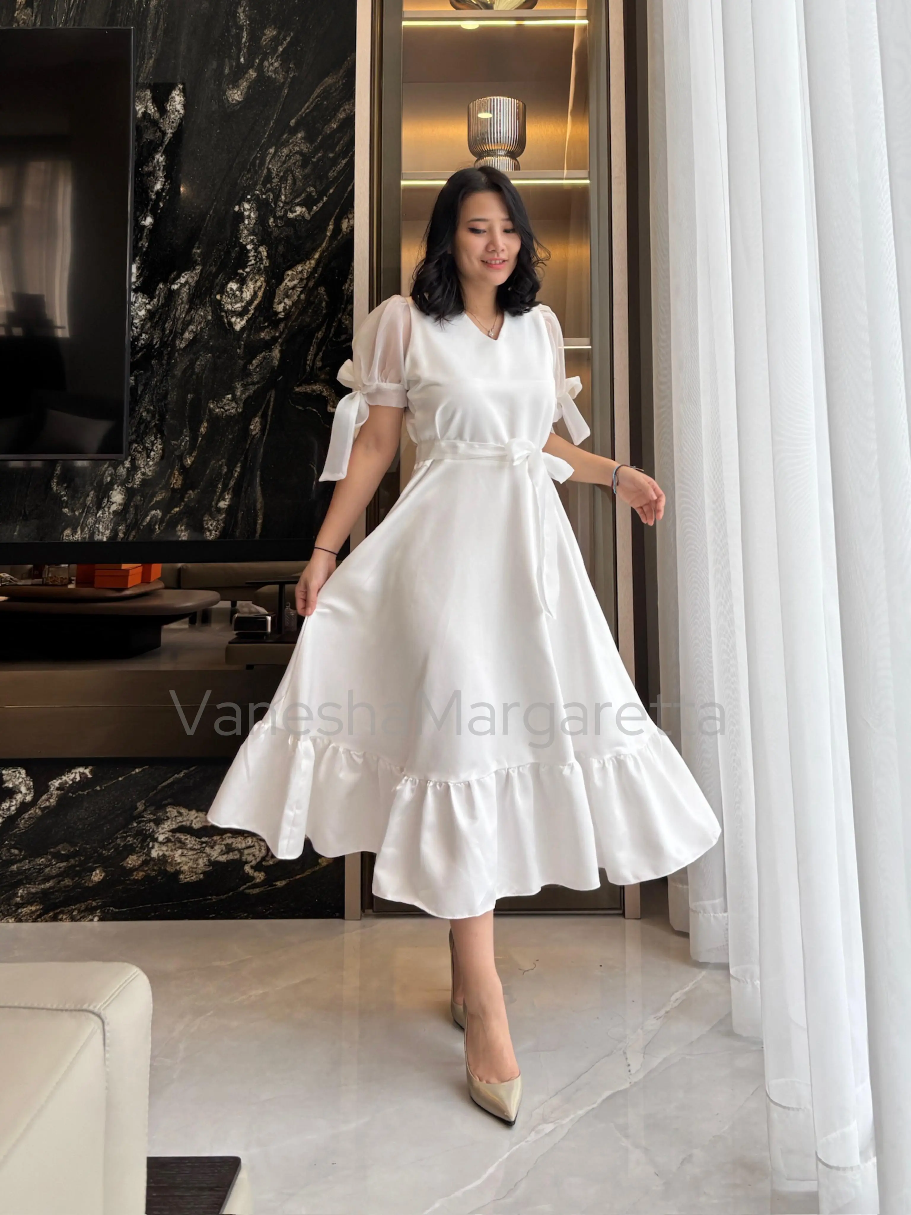 green emerald velvet dress BLUEBELLE DRESS  BLZR.ID