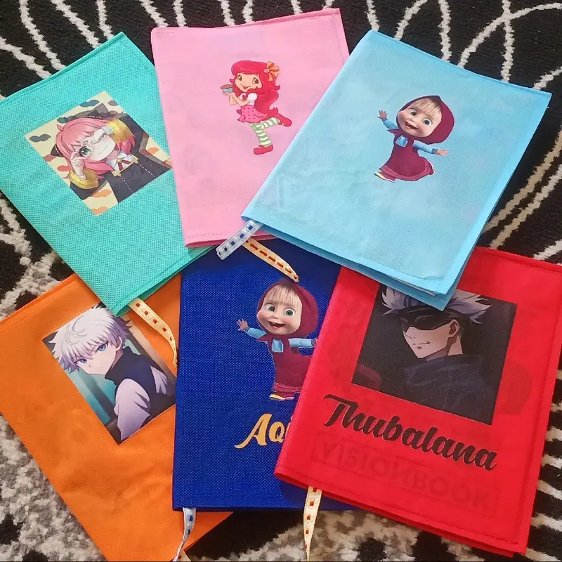Sampul Buku Tulis/Cover Buku Tulis/Sampul Buku Unik Lucu + Gambar Print DTF 0