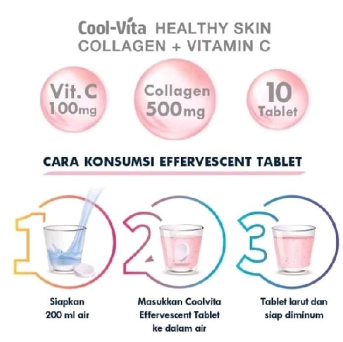 Coolvita collagen tube 2 tube isi 40 tablet original 100% #promo 2