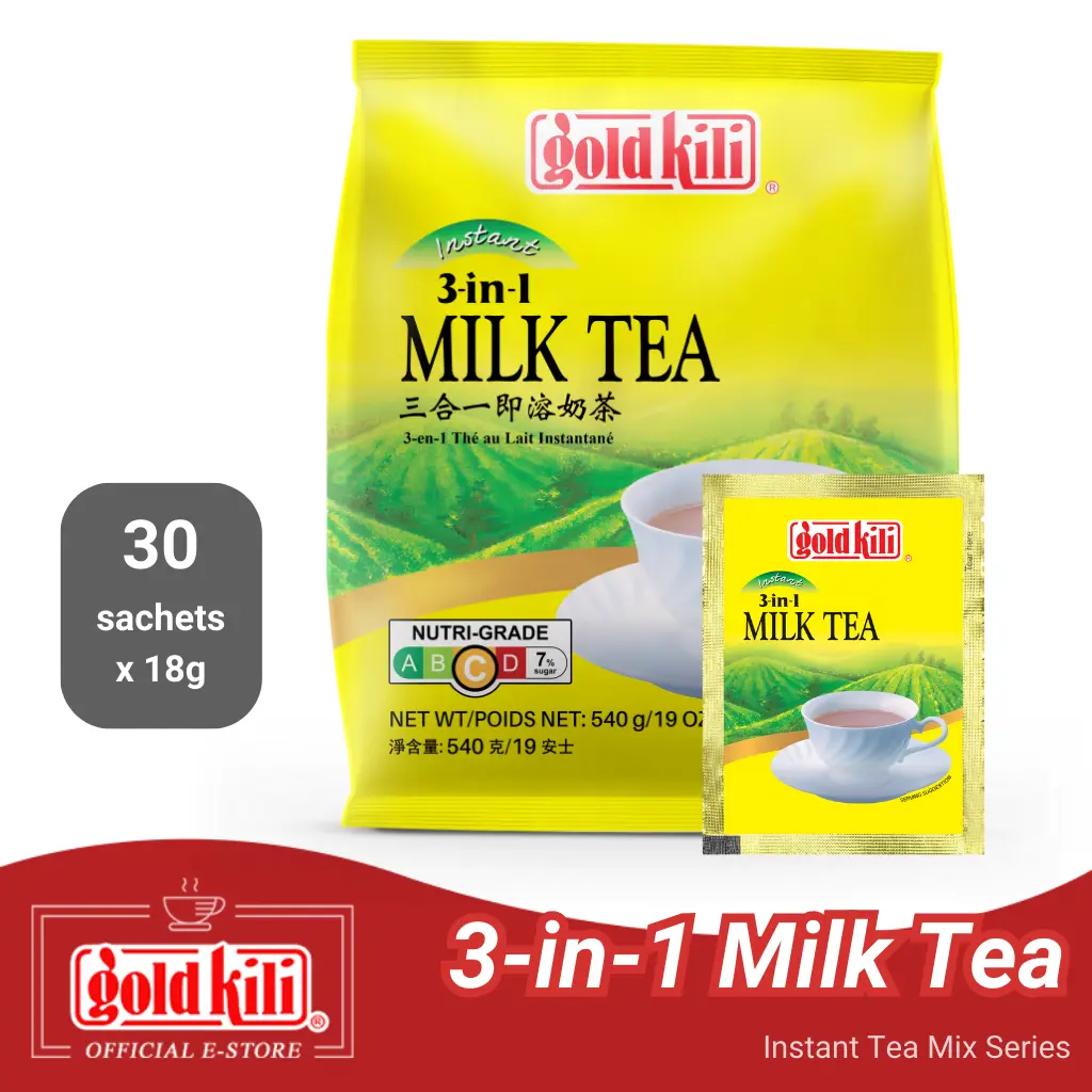 Gold Kili 3-in-1 Milk Tea Instant Tea Mix Series