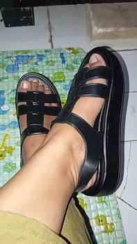 Product Review of Sandal sepatu wanita gladiator kekinian anti slip tinggi 4 cm faldera toko sendal cantik from A**🥰 2