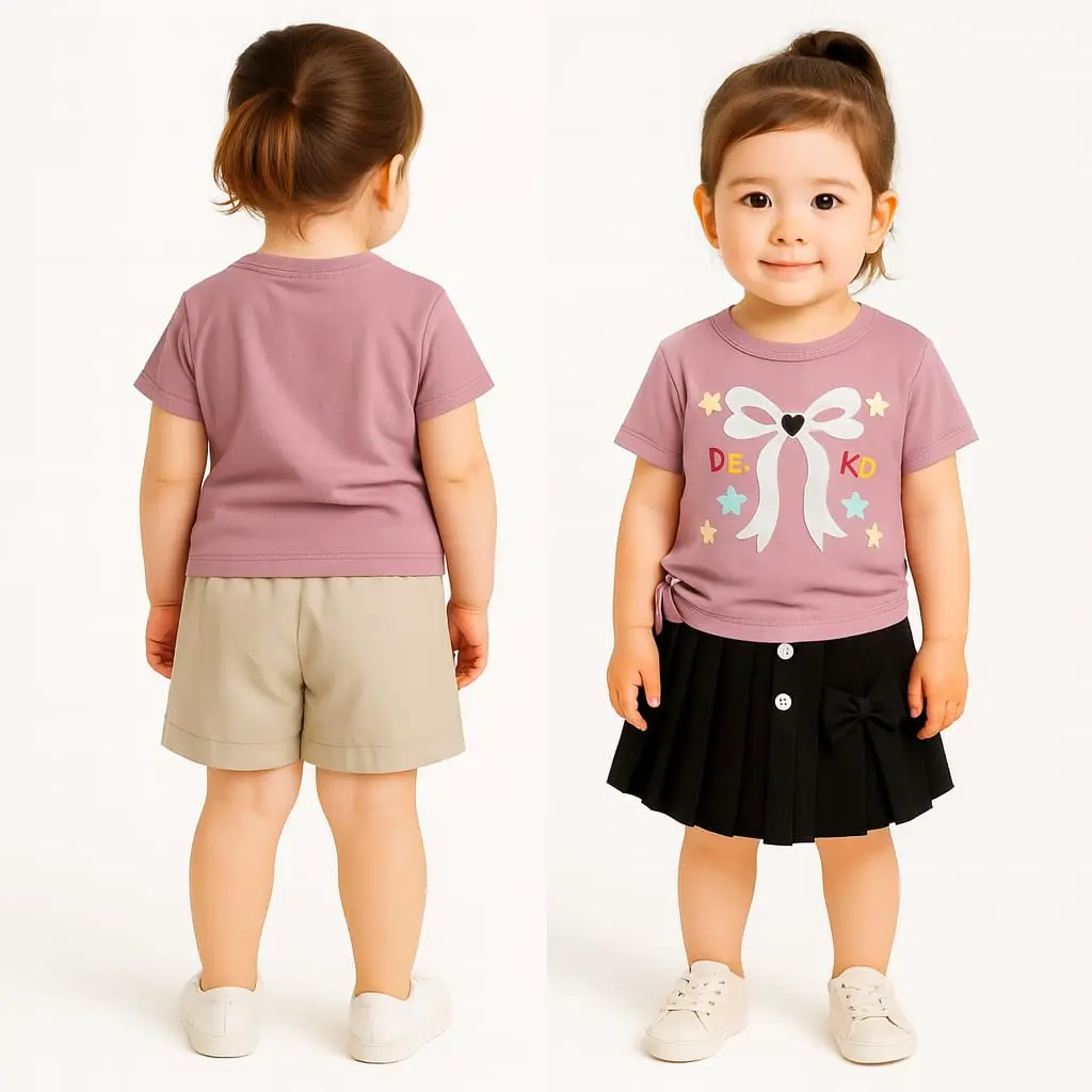 BAJU MOUVE+ROKCEL CREAM