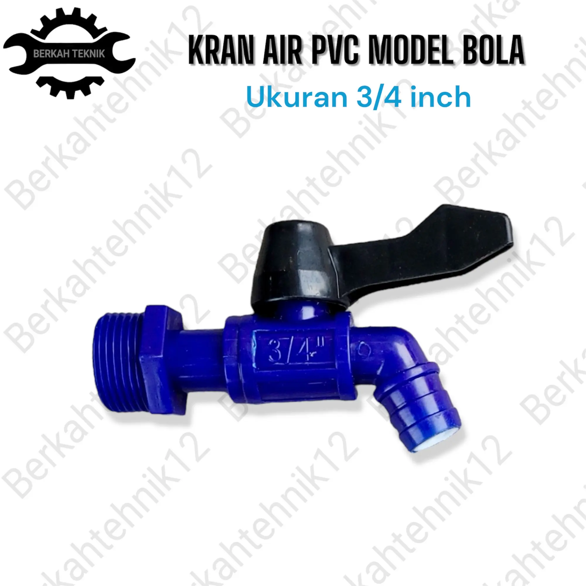 Kran Air Pvc DNR Model Amico 1/2 Dan 3/4 inch