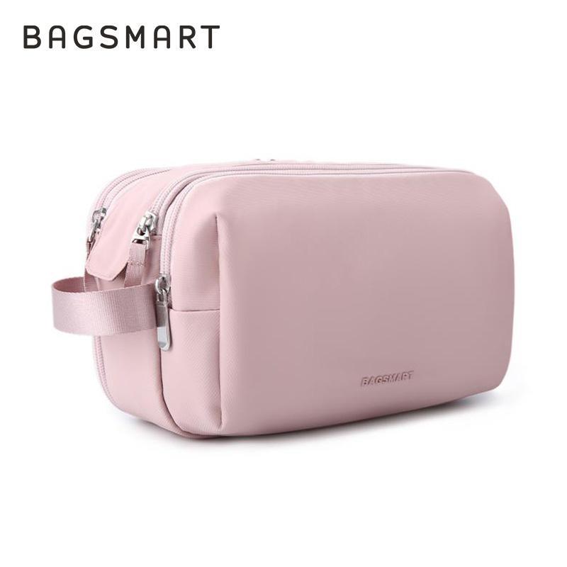 BAGSMART Túi Đựng Đồ Vệ Sinh Cá Nhân BAGSMART Dành Cho Nữ Du Lịch Ngoài Trời Đa Chức Năng Túi Đựng Mỹ Phẩm Không Thấm Nước Lưu Trữ Hộp Sắp Xếp Đồ Trang Điểm Thích Hợp Cho Phụ,Chỉ dành cho phụ