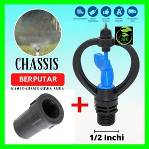 Sprinkler Pertanian Sprinkler Taman Sprinkler Kupu " Plus Drat Sambungan sprinkler butterfly sprinkler spuyer taman pertanian