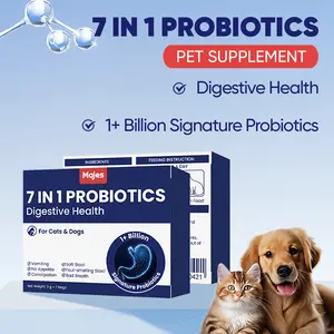 Majes 7-in-1 Probiotics Powder Digestive Health Cat and Dog Supplements 3gram x 7bags