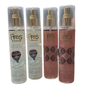 PARFUM FRES & NATURAL Varian Putih dan Pink (Best Seller)  Perfume Elegant Wangi 100ml Liquid Wanita Terwangi Princess Violet Bunga Lasting