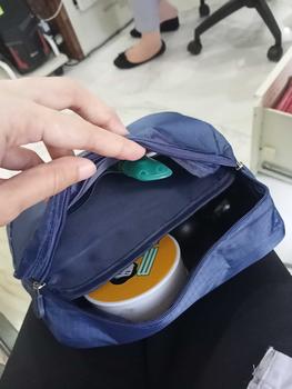 Product Review of PIFACIA Cosmetic Bag POLOS Tas Kosmetik Travel Bag Multifungsi from d**a 1