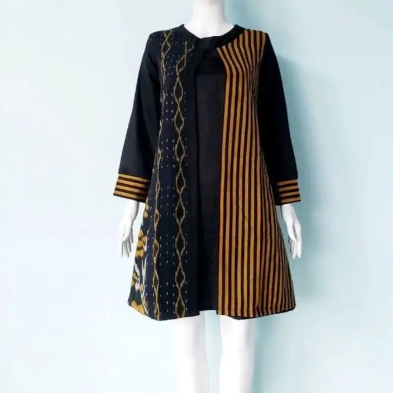 TUNIK TENUN ETHNIC,MLXLXXLXXXL Wanita 1