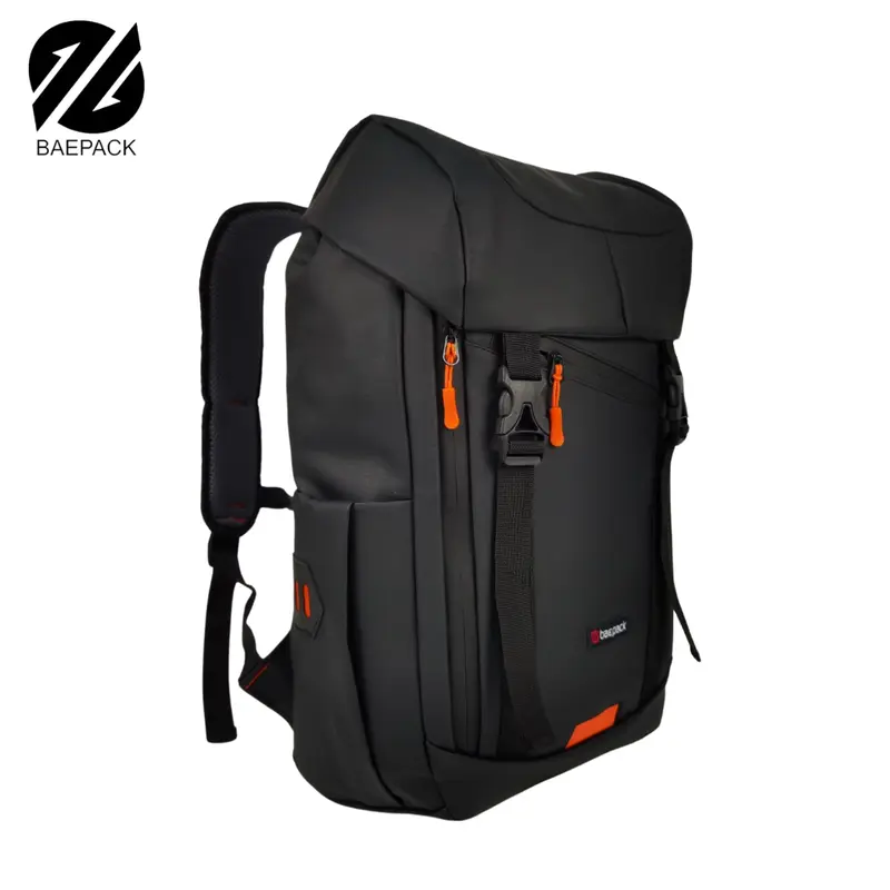 Baepack Tas Ransel Traveling Muncak Hiking Gunung  Anti Air Seri Herkules Original Sekolah Kuliah 1 Hitam Pria Wanita Mudik 0