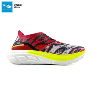 910 Nineten Irezumi Hover Se Dayak Sepatu Lari - Merah/Hitam Outdoor Running (Berkualitas)