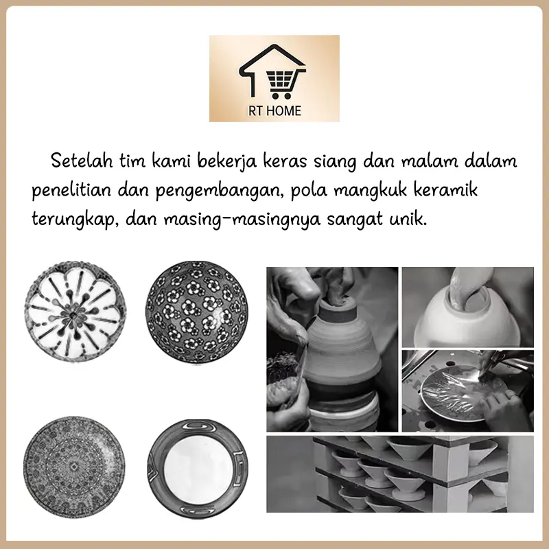 Seri Bunga Vintage Souvenir mangkuk set porselen biru dan putih bermutu tinggi mangkuk keramik kotak hadiah mangkuk Jepang kado pernikahan mangkok 2