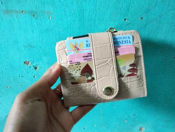 Product Review of Dompet Wanita Dompet Lipat Croco Kartu dompet  wanita murah from k**@ 2