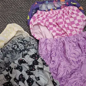 6pcs celana dalam anak motip leding katun usia 1-9 tahun Fashion