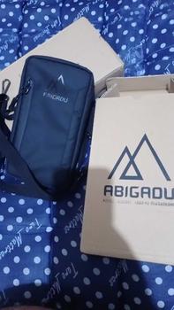 Product Review of Cluth bag megan Abigadu tas hp anti air slingphone waterproof hitam sling pouch pria wanita tas selempang multi pungsi  kedap air pouch handphone phone bag Slingbag from R**o 0