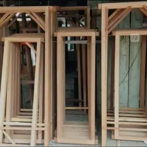 kusen pintu kayu kamper oven baru