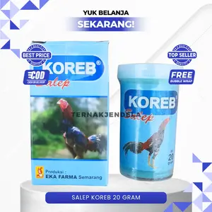 SALEP KOREB 20 GRAM - Untuk Masalah Pada Kulit Ayam