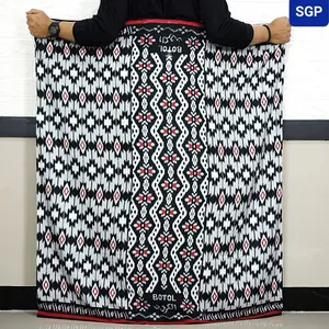 Sarung Goyor Banyu Sarung Batik Sarung Santri Fashion Muslim Pria Bahan Rayon Super Lembut Tebal