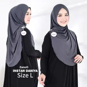 NEW ZANOO - L DANIYA HIJAB INSYAN TERBARU HIJAB DAILY MODEL PUTAR SMAPING