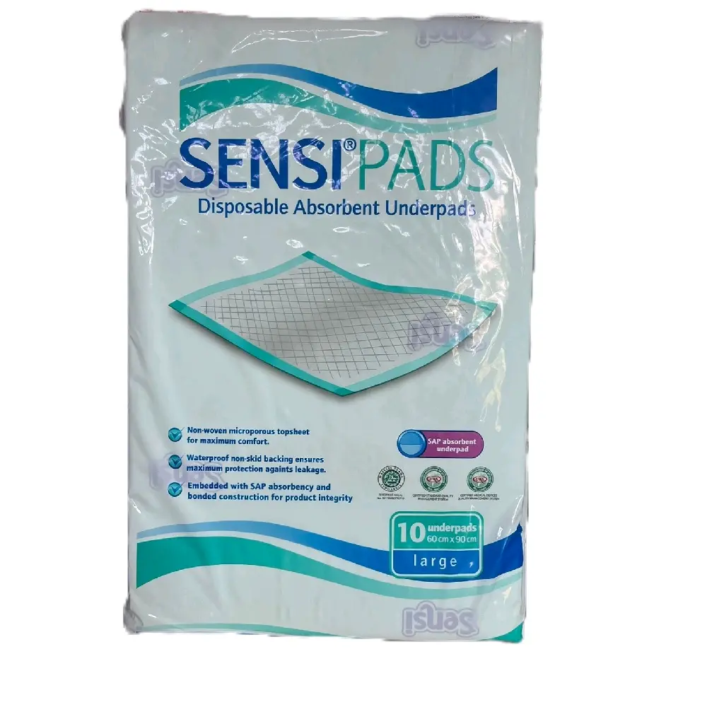 Underpad SENSI PADS 60cmx90cm isi 10 pcs