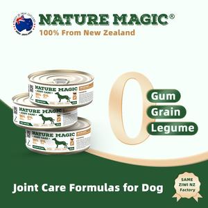อาหารเปียกสำหรับสุนัข NatureMagic สูตรบำรุงข้อต่อ ด้วยกลูโคซามีน จากคลังไทย เห็นผลภายใน 14 วัน! สำหรับข้อต่อไม่คล่องตัว กระป๋อง 85g 175g รสไก่ เนื้อวัว เนื้อแกะ