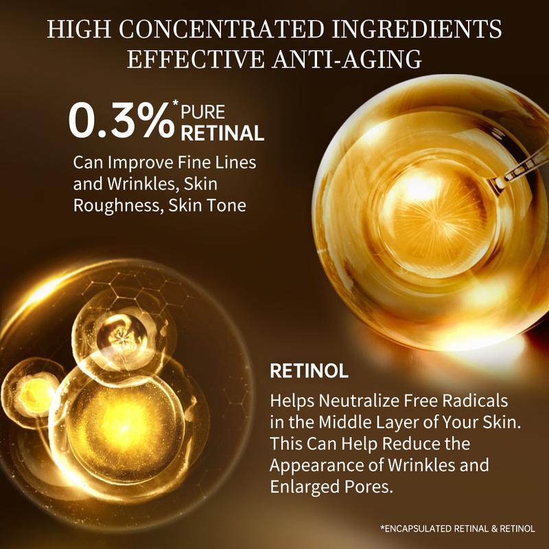 [LIVE]LOUISSE CHOICE DOUBLE EFFECT RETINAL & RETINOL SERUM 30ml Anti-Aging Firming BPOM 2