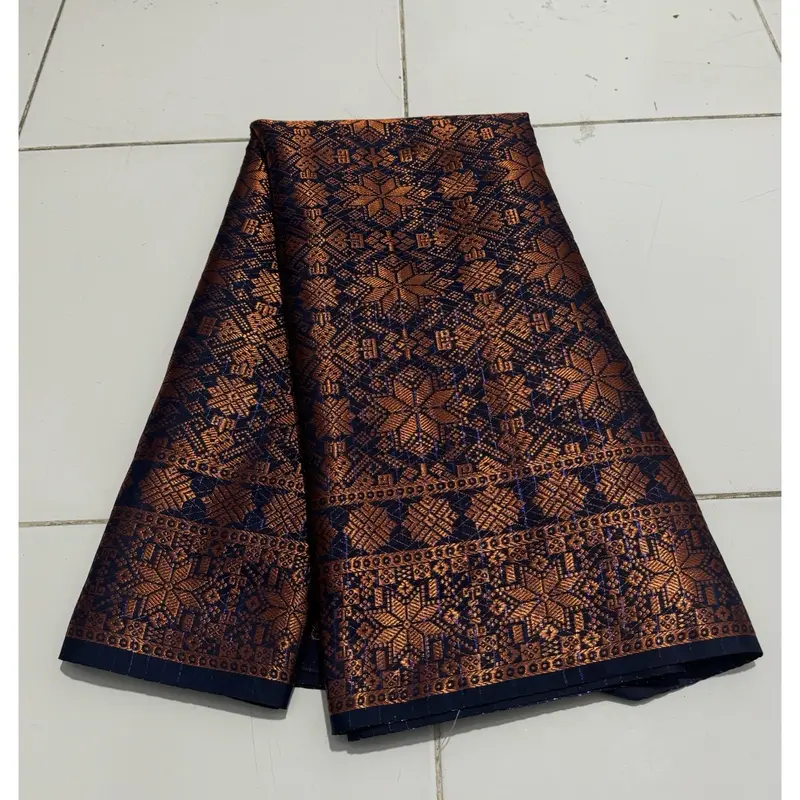 Kain Songket/songket Palembang/songket meteran/bahan rok songket. 2