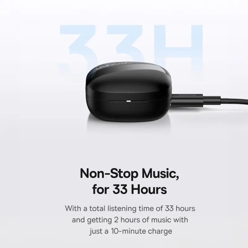 Baseus Bowie E20 TWS True Wireless Earbuds Headset Bluetooth 5.3 Earphone Powerfull Bass 4