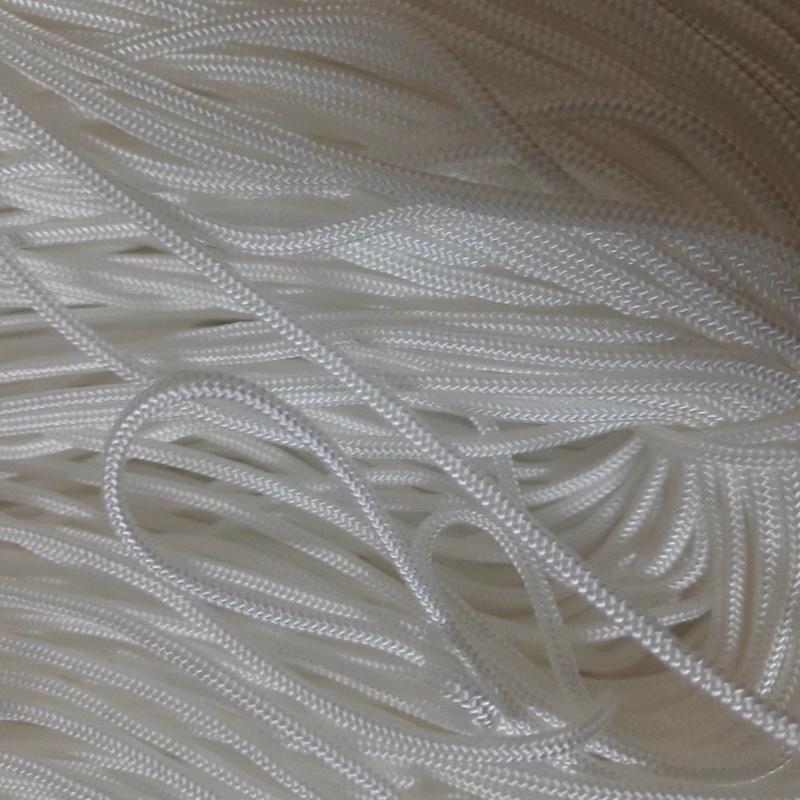  Dây dù malai trắng có lõi siêu chắc 1li5-4li 