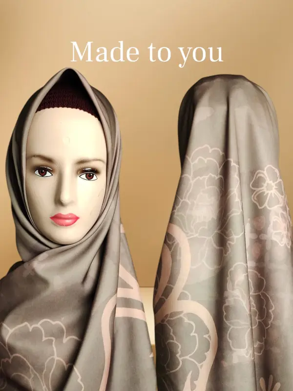 JILBAB MOTIF SEGIEMPAT  SPESIAL WARNA PERCOKLATAN TERBARU KEKINIAN BAHAN VOAL MURAH HARGA CUCI GUDANG UNTUK MUSLIMAH HARGA TURUN DRATIS 3