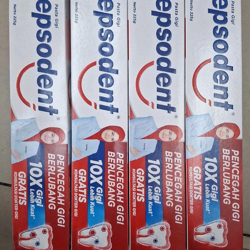 Pepsodent Pasta Gigi 225g 2pcs untuk Mulut Bersih 0