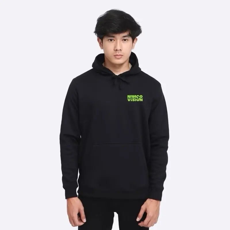 Hoodie Nimco Hitam HD007 Pria Wanita Sweater Unisex 1