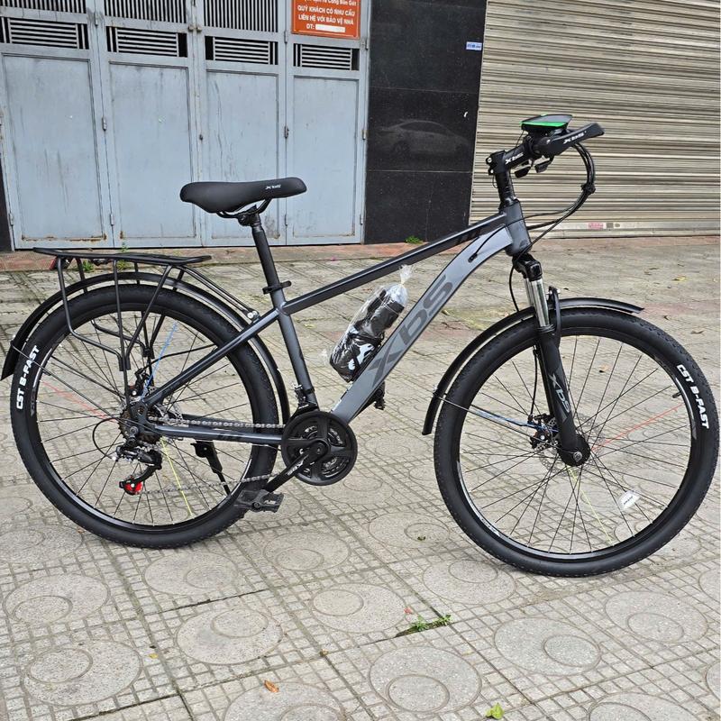(Đủ phụ kiện)Xe đạp địa hình XBS 21 tốc độ phanh đĩa kèm gacbaga phọc nhùn lò xo đủ size 24/26 cho mọi lứa tuổi Gắn Xe Đạp Đạp Xe Đạp Sports Fixed Gear