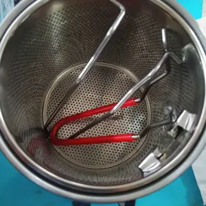 Mini Deep Fryer Set 4 in 1 Panci Multifungsit Penggorengan Rebus Stainless Saringan Capitan - ZS