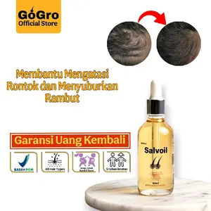 [Official Store] SALVOIL Rosemary oil Penyubur Rambut Kebotakan M Rntok Kering Kusam hair oil Rontok Melebatkan