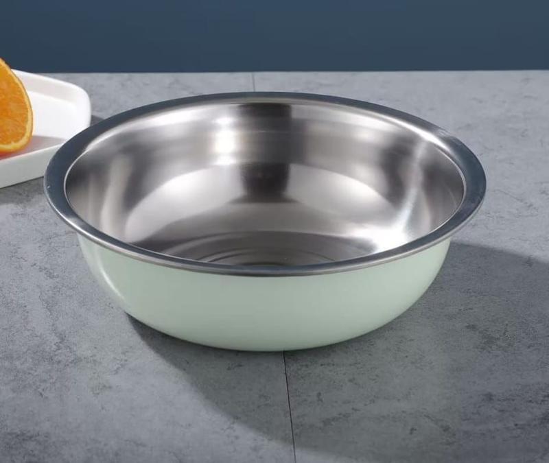 Product Introduction of Paket Baskom Stainless 5 Warna / Baskom Panci Sayur multifungsi Stainless Anti Karat Steel Wadah 37